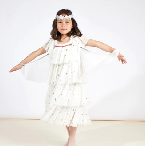 Sequin Tulle Angel Costume 5-6 years