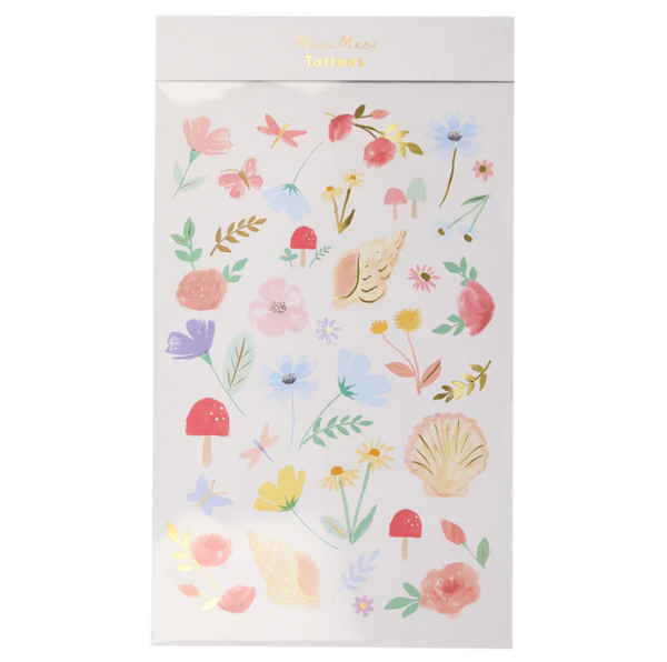 Floral Tattoos Sheets