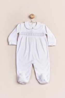 SMOCK OVERALL W/ PLUSH FOOT