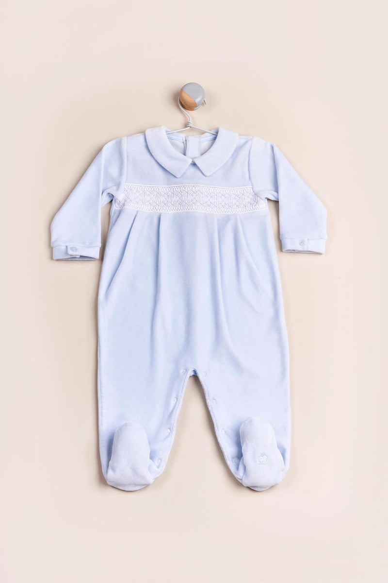 SMOCK OVERALL W/ PLUSH FOOT