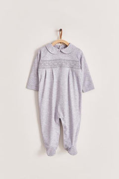 Enterito Smock Ml Gris