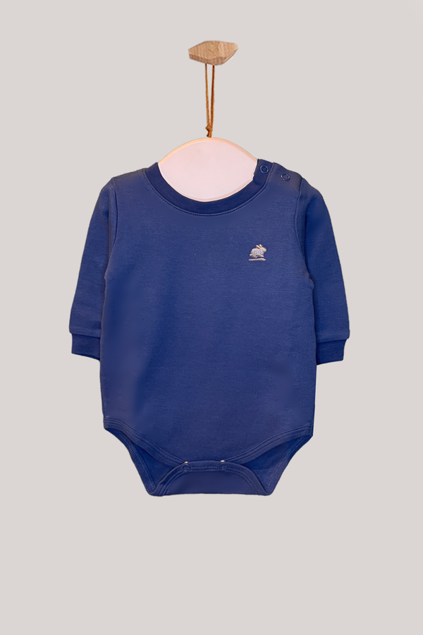 BODY T-SHIRT ML PIMA COLORS AZUL PARIS