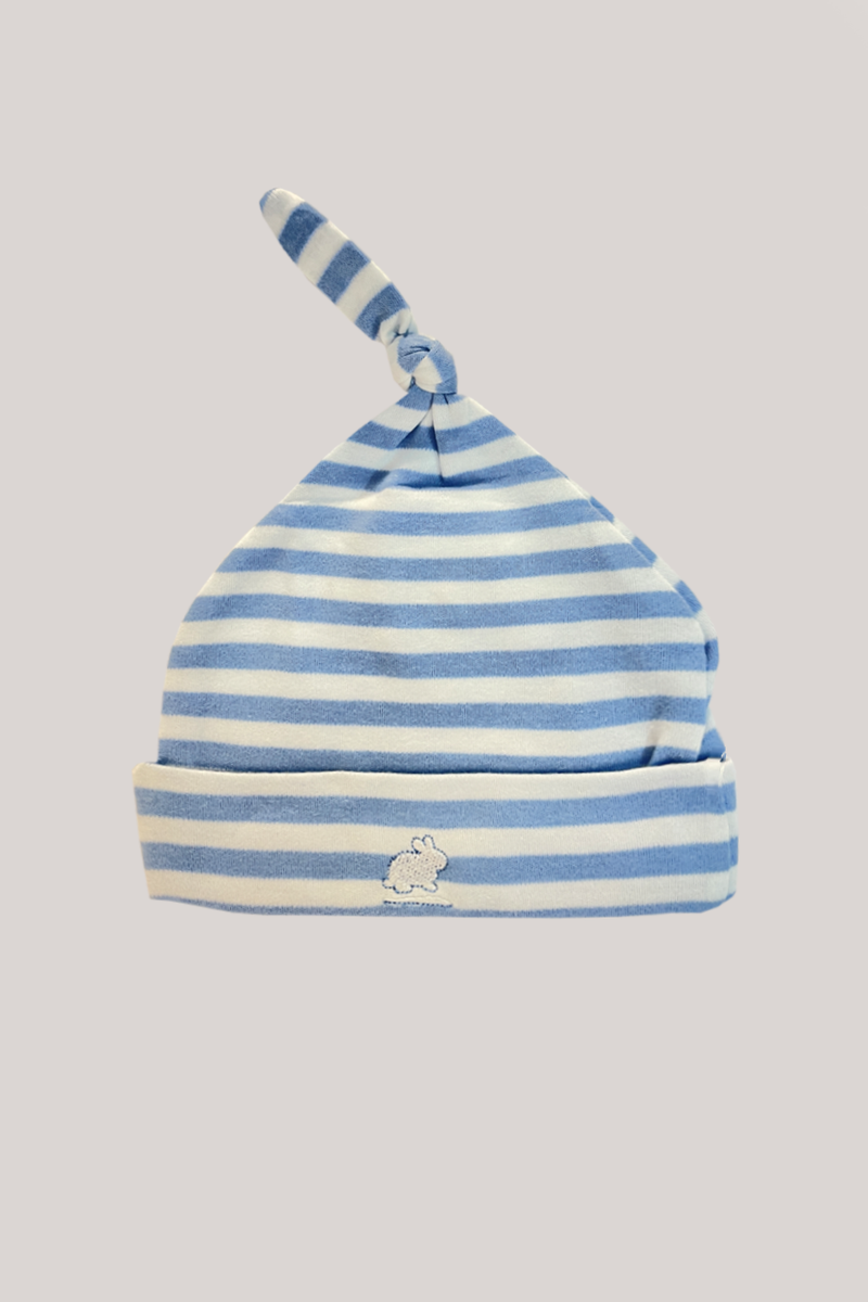 GORRO C/NUDO PLAYTIME RAY CELESTE