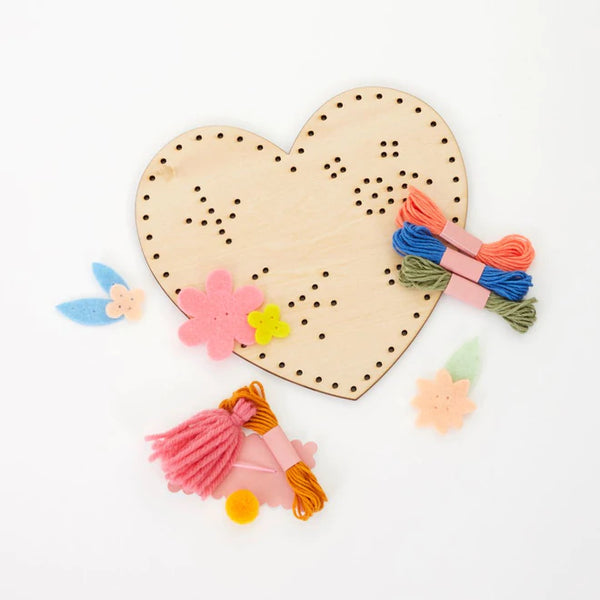 Heart Embroidery Kit