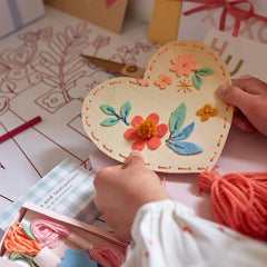 Heart Embroidery Kit