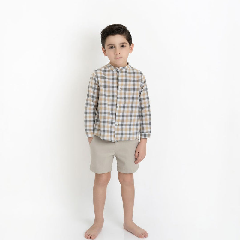 CAMISA CUADROS NIÑO