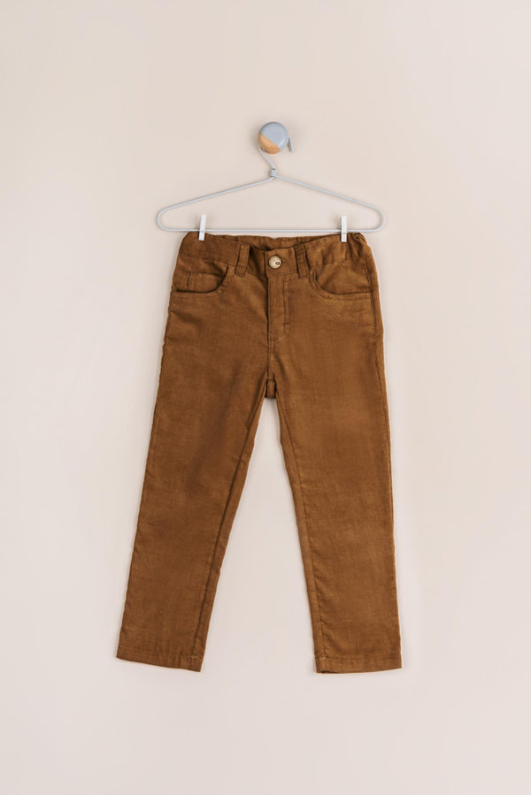 Pantalon  Bb Corderoy 5 Bols.  Camel