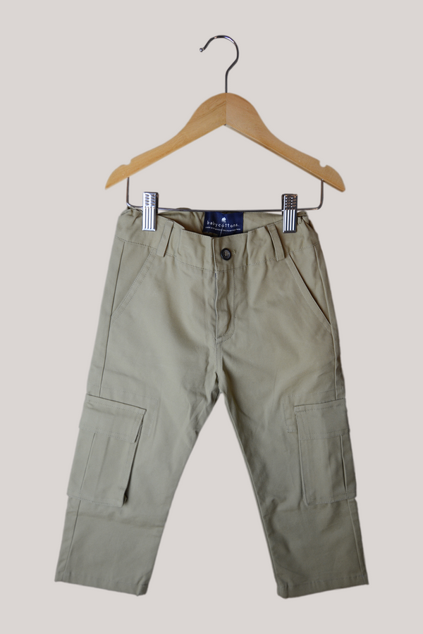 PANTALON CARGO CAMEL