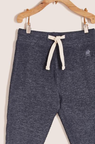 PANTALON SIDNEY PIMA COLORS WAFFLE AZUL MELANGUE