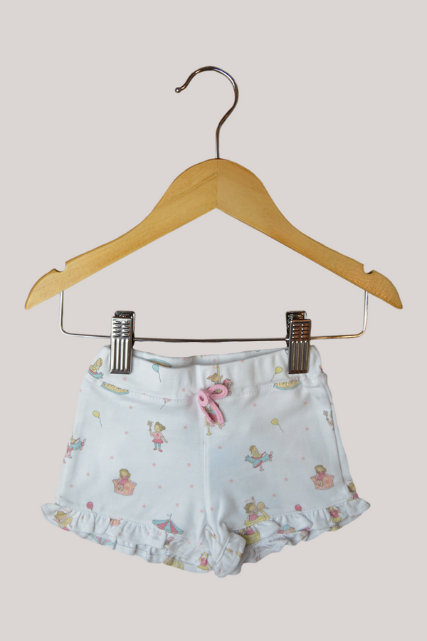 Short Carousel E Pima Girl R50-Bco/Rosa