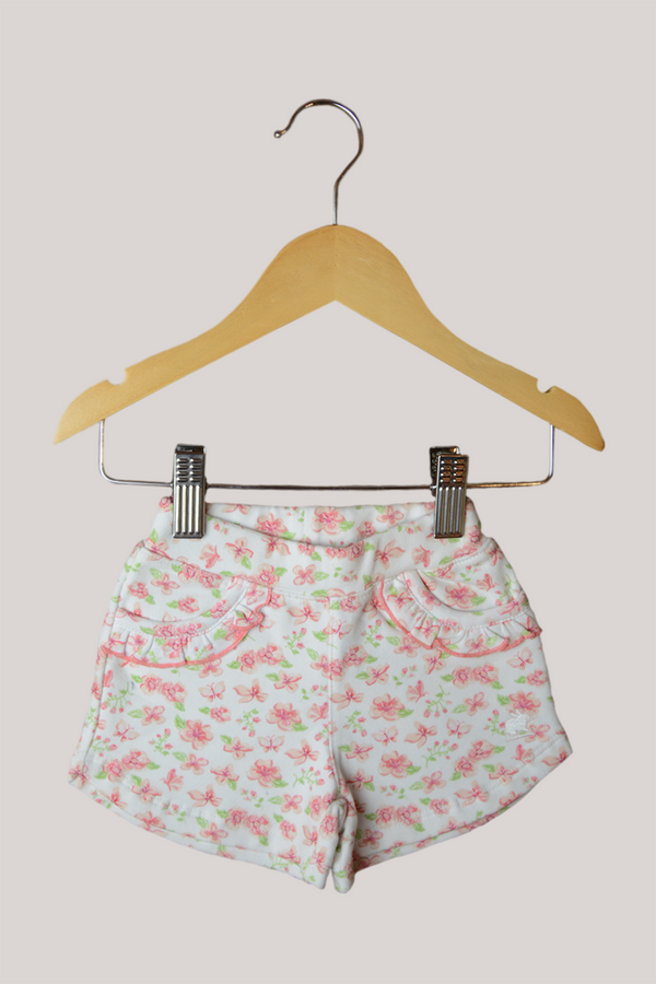 Short Scarlett  French Terry E R50-Bco/Rosa