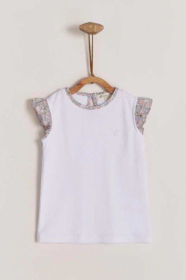 T-Shirt Beth Michelle Pima Rosa/Verde