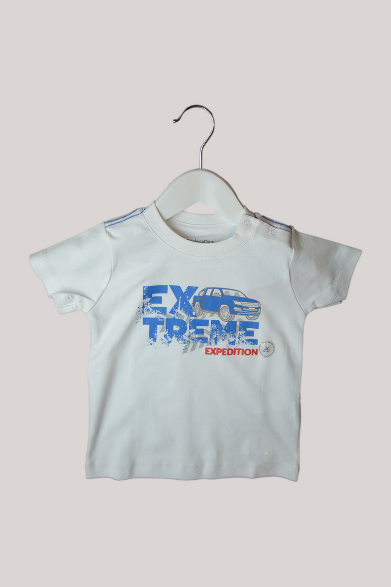 T-Shirt Extreme Mc A50-Bco/Azul