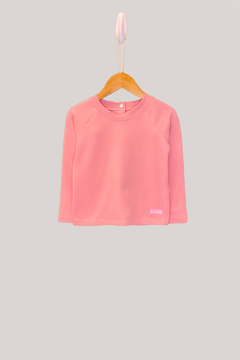T-Shirt Sun Beach Girl Uv Rosa